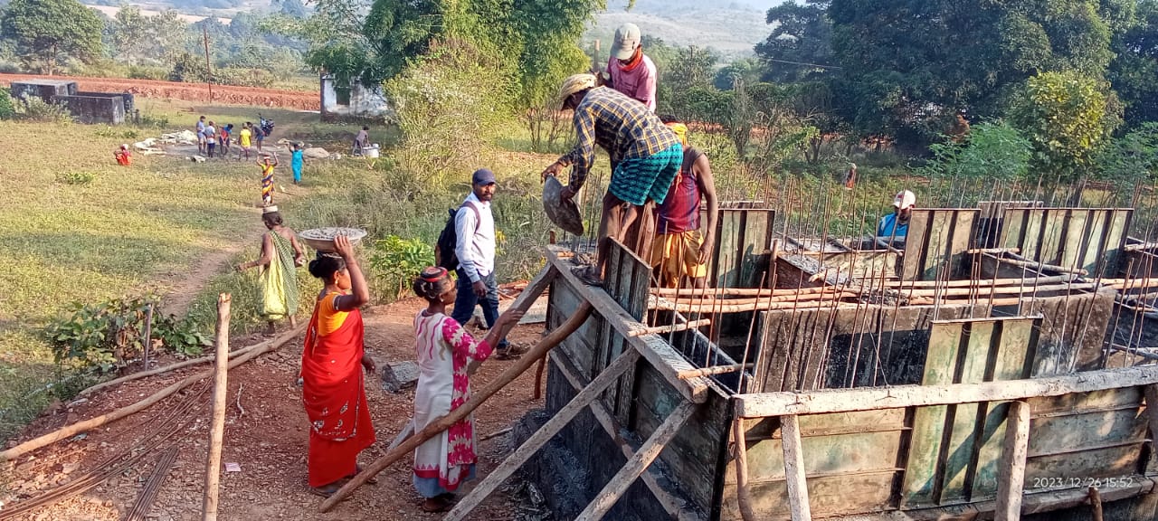 VJNNS - DISTRIBUTION TANK CONSTRUCTION - MAJJIGUDA - 26-12-2023