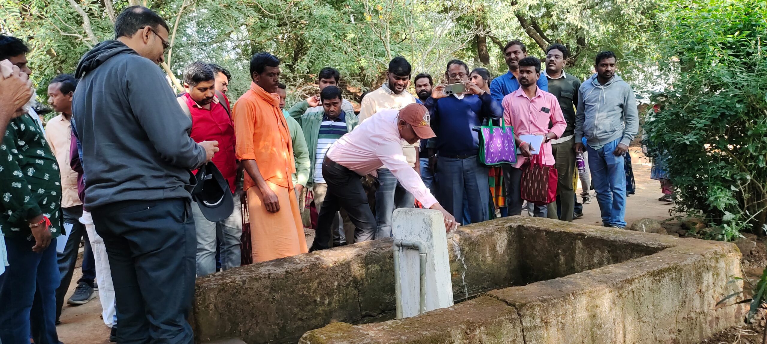 VJNNS -GRAVITY WATER IRRIGATION NETWORKS WORKSHOP - ARAKUVALLEY -09-01-2024