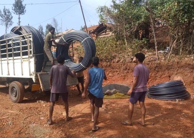 VJNNS – HDPE PIPE DISTRIBUTION – ALAGAM KARAKAVEEDHI – 10-02-2024