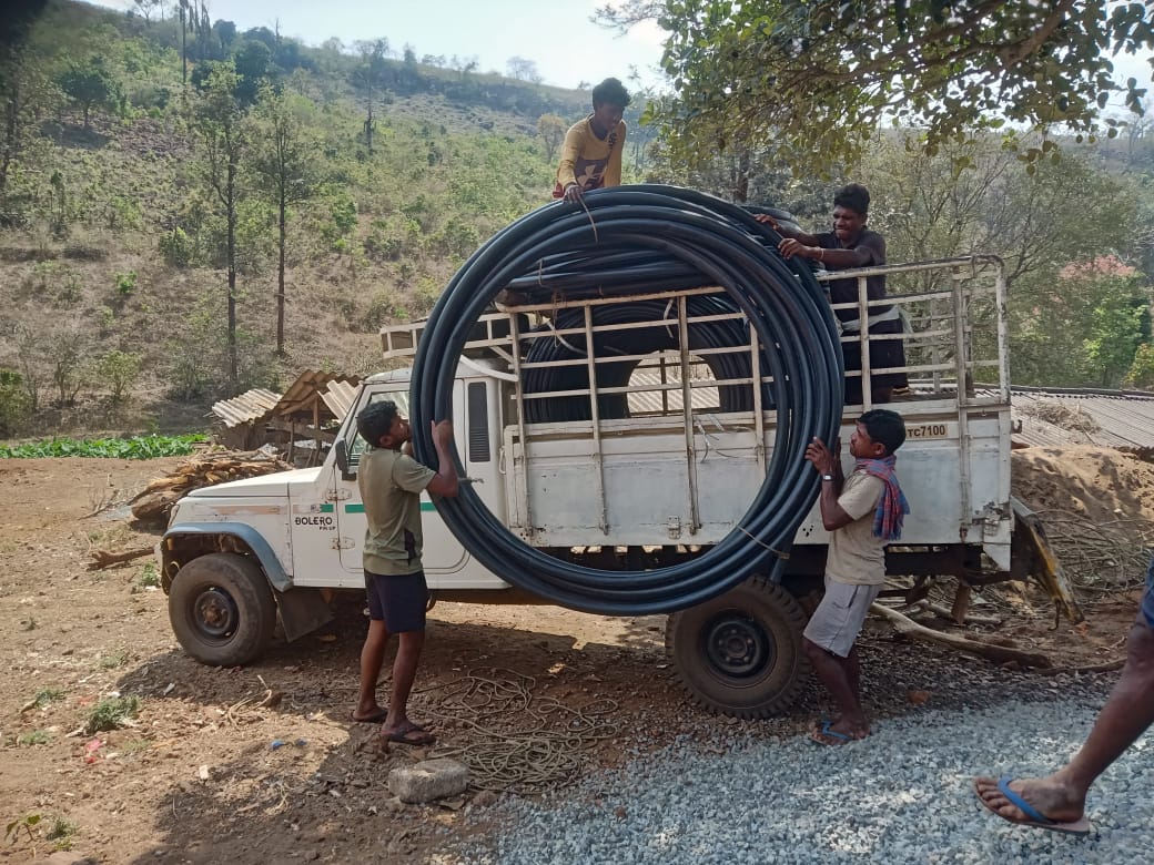 VJNNS - HDPE PIPE DISTRIBUTION - ALAGAM PALAGARUVU - 01-03-2024