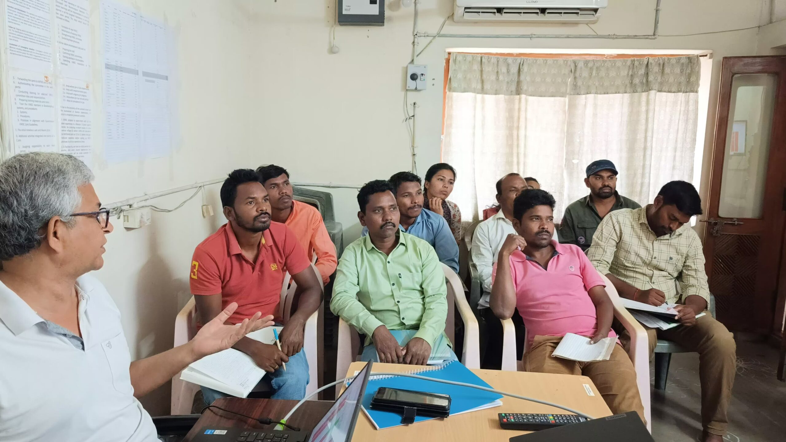 VJNNS - MEETING WITH PGNO MEMBERS ON TOT ON VWSC ROLE & RESPONSIBILITY - NARSIPATNAM - 26-03-2024