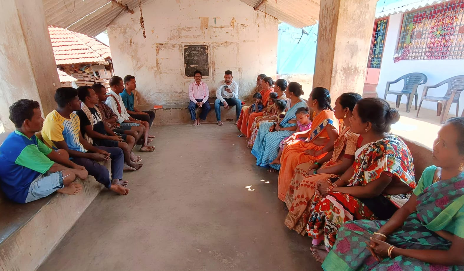 VJNNS - ORIENTATION ON ROLES AND RESPONSIBILITIES TO VWSC MEMBERS - RAUTHUPAYALU & SADIKA - 23-03-2024