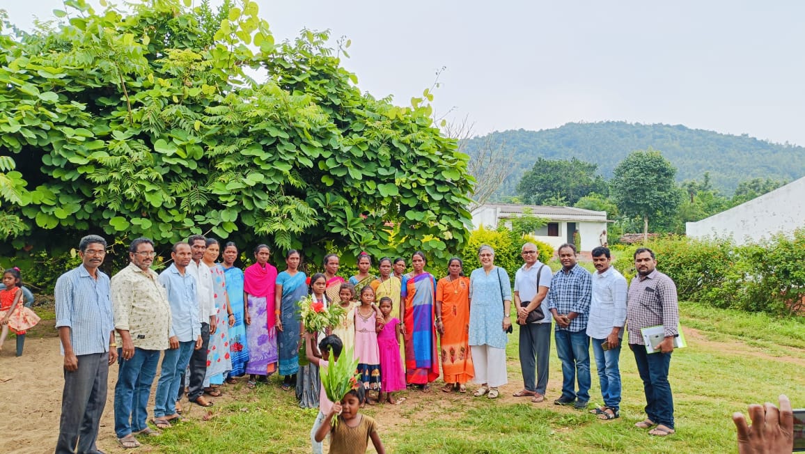 VJNNS - FIELD VISIT FROM APF CENTRAL TEAM BY SRI VIBHA GARU AND SRI PRAVEEN GARU - ARAKU - 12-06-2024