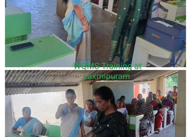 VJNNS – WATER QUALITY TESTS TRAINING PROGRAM – LAKSHMIPURAM –  10-06-2024