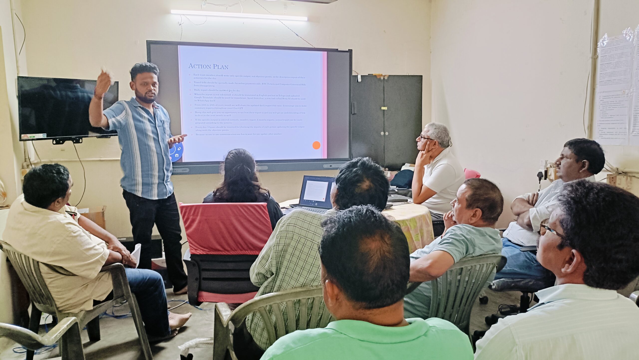 VJNNS - STAFF REVIEW MEETING - NARSIPATNAM - 03-07-2024