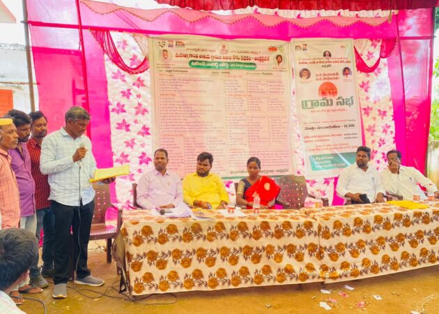 Community representations through VWSC member’s in GONDHIPAKALU Grama Panchayathi-23-08-2024