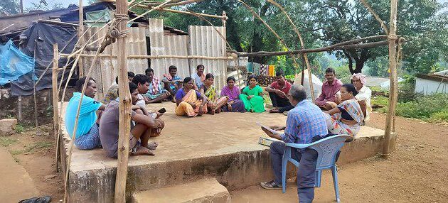 VJNNS-APF-VWSC-MEETING CONDUCTED IN KENDHUGUDA VILLAGE ON USER CHARGES AND BANK ACCOUNT OPENING-10-11-2024