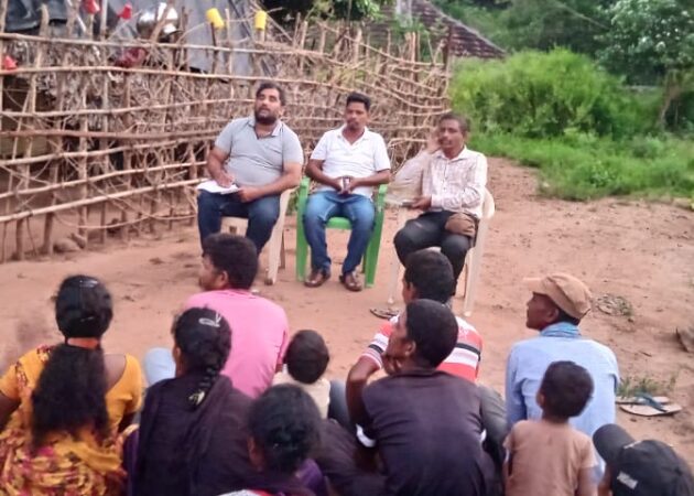 VJNNS-GFWSS-ERFS CONDUCTED IN DHOMALAGONDHI VILLAGE-06-11-2024