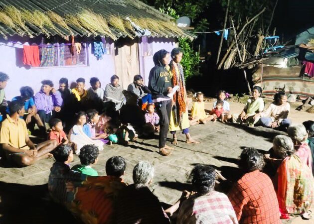 VJNNS-APF-VWSC(GYN)-GRAMA SABHA ORGANISED BY GRAMA YUVA NESTHALU IN PEDAKONDA VILLAGE-01-11-2024