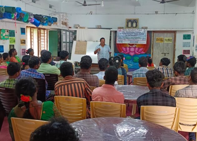 VJNNS-GFWSS-PRE CONSTRUCTION TRAINING IN NARSIPATNAM-06-11-2024