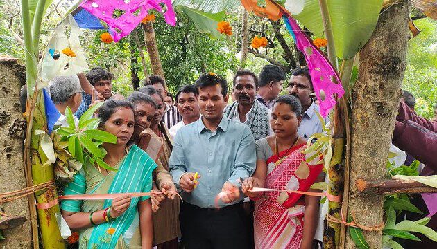 VJNNS-INFOSYS-GFWSS-INAGURATION CEREMONY BY A.S.R DISTRICT COLLECTOR A.S.DINESH KUMAR GARU IN PORLUBANDHA VILLAGE-02-12-2024