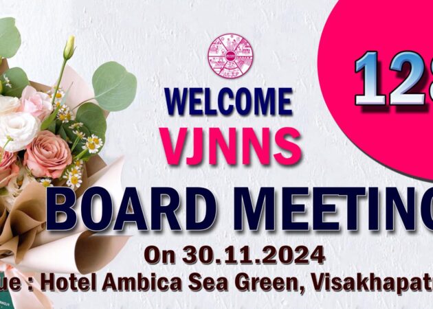 VJNNS-128th BOARD MEETING HELD AT VISAKHAPATNAM-30-11-2024