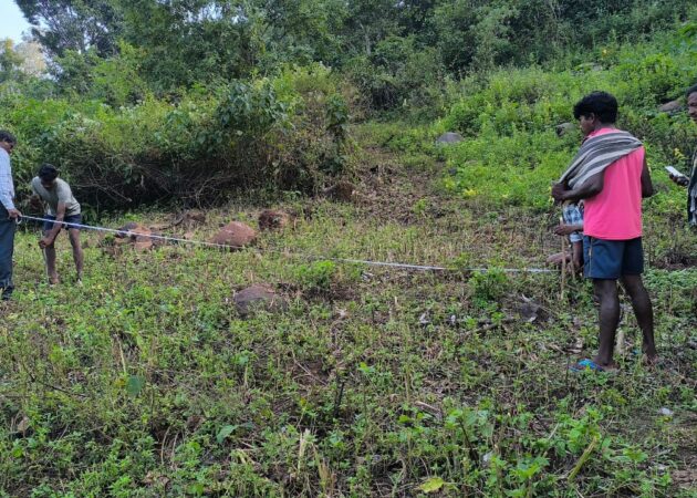 VJNNS-INFOSYS-GFWSS-Tank Marking In SAKULAMPALEM village-10-12-2024