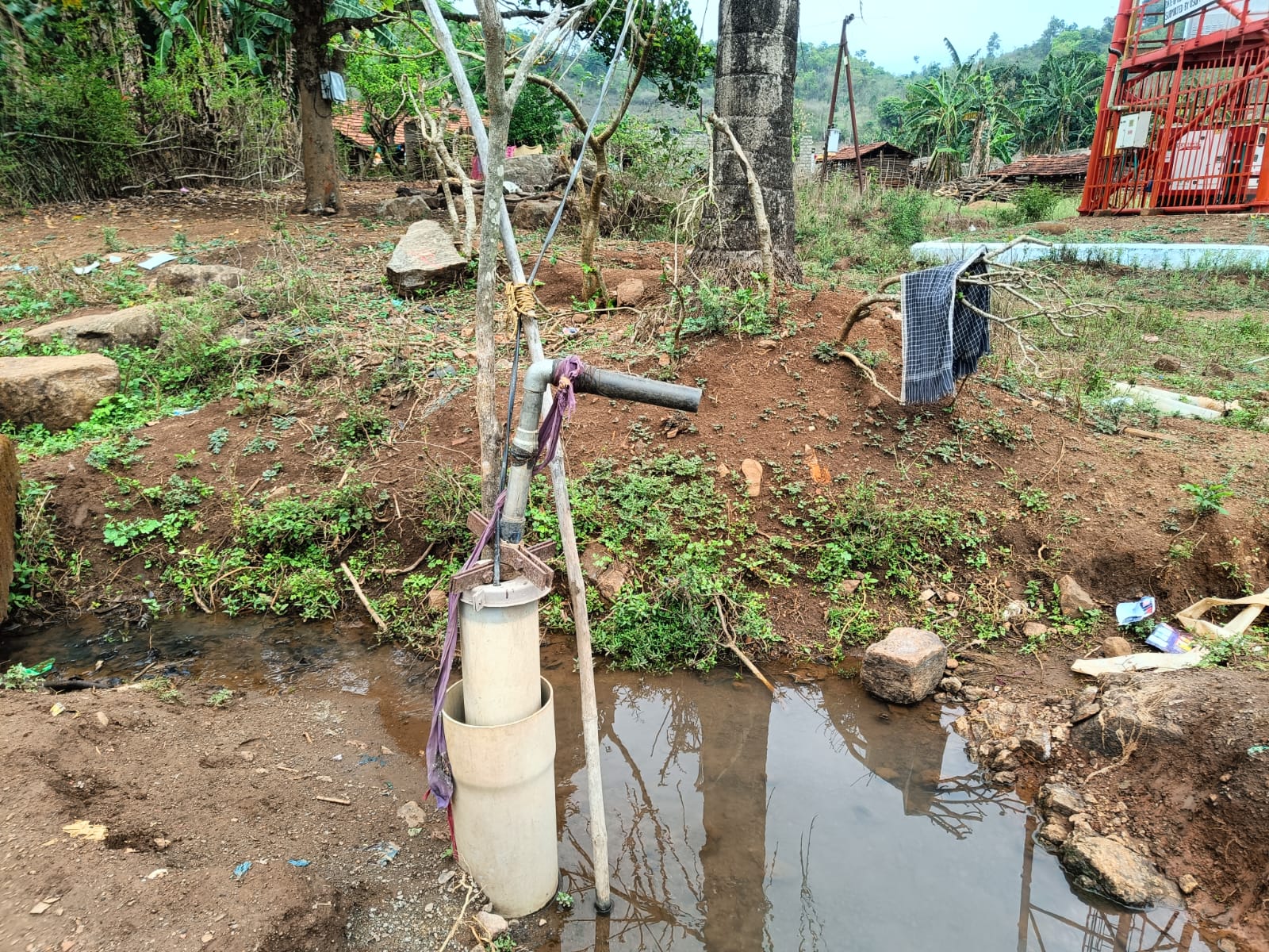 VJNNS-APF-Engineering feasibilty study at Genjigedda village in 04-04-2025