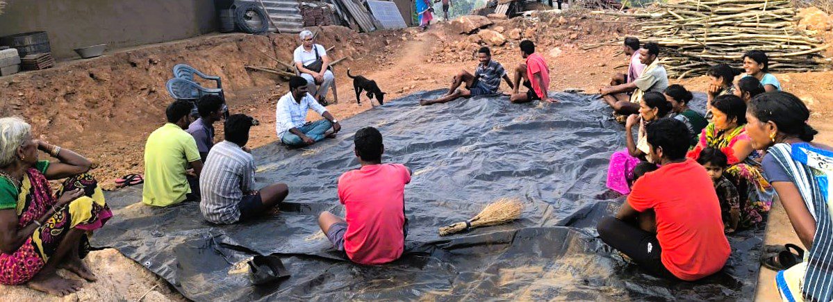 VJNNS-INFOSYS-GFWSS-Visite a new tank constructed at Annavaram village on 01-04-2025