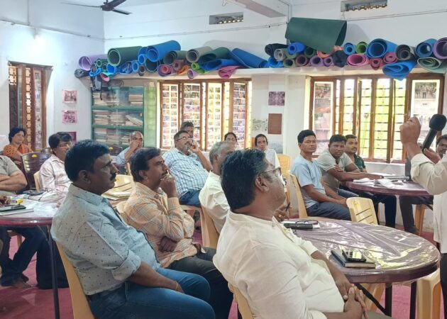 Training to VJNNS Cluster level team members on Entitlements, Water ,Harvesting structures, Agriculture and Allied Activities