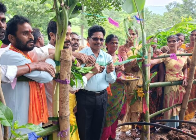 VJNNS-APF-GFWSS-Inauguration ceremony at Lingeti village on 24-06-2025