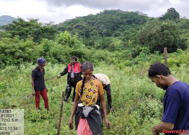 VJNNS-APF- Launches Mega Plantation Drive to Restore Springs with Visakha Port Authority Support at Kudhupuisingi village on 27-06-2025