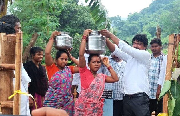 VJNNS-INFOSYS-GFWSS-Inauguration ceremony at Asanagiri village on 14-06-2025