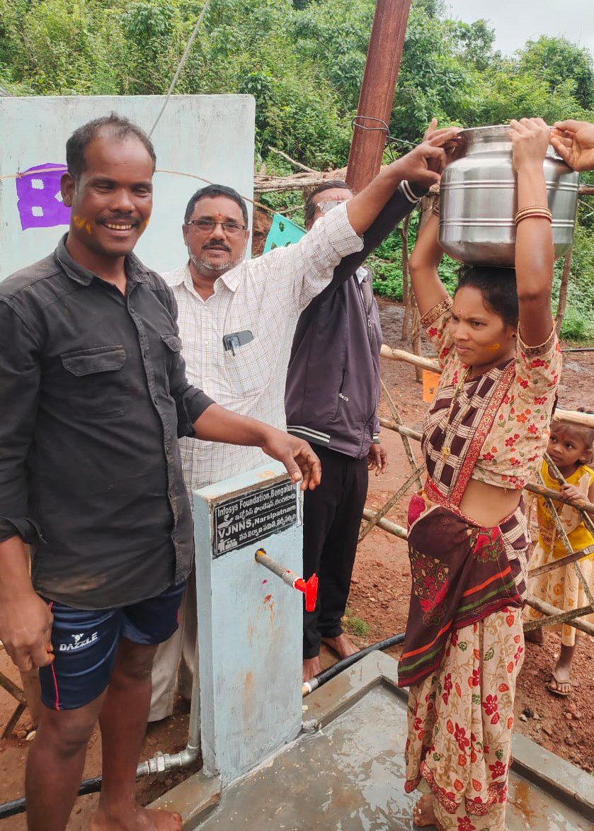 VJNNS-INFOSYS-GFWSS-Inauguration ceremony at Gannegunta village on 24-06-2025