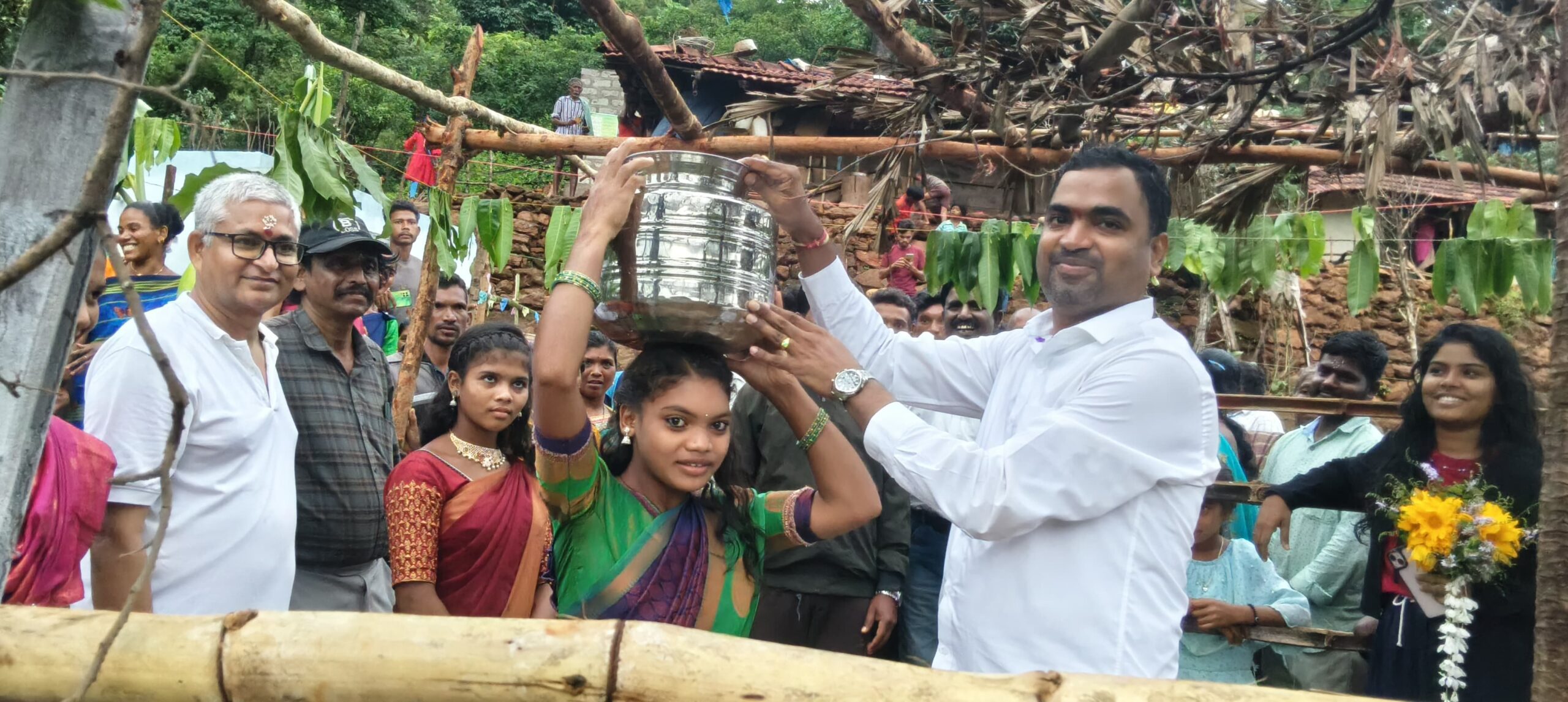 VJNNS-INFOSYS-GFWSS-Inauguration ceremony at Kondru st -2 village on 14-6-2025