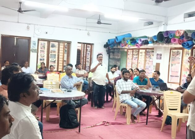 Training to VJNNS Cluster level team members on Entitlements, Water ,Harvesting structures, Agriculture and Allied Activities on 29-6-2025