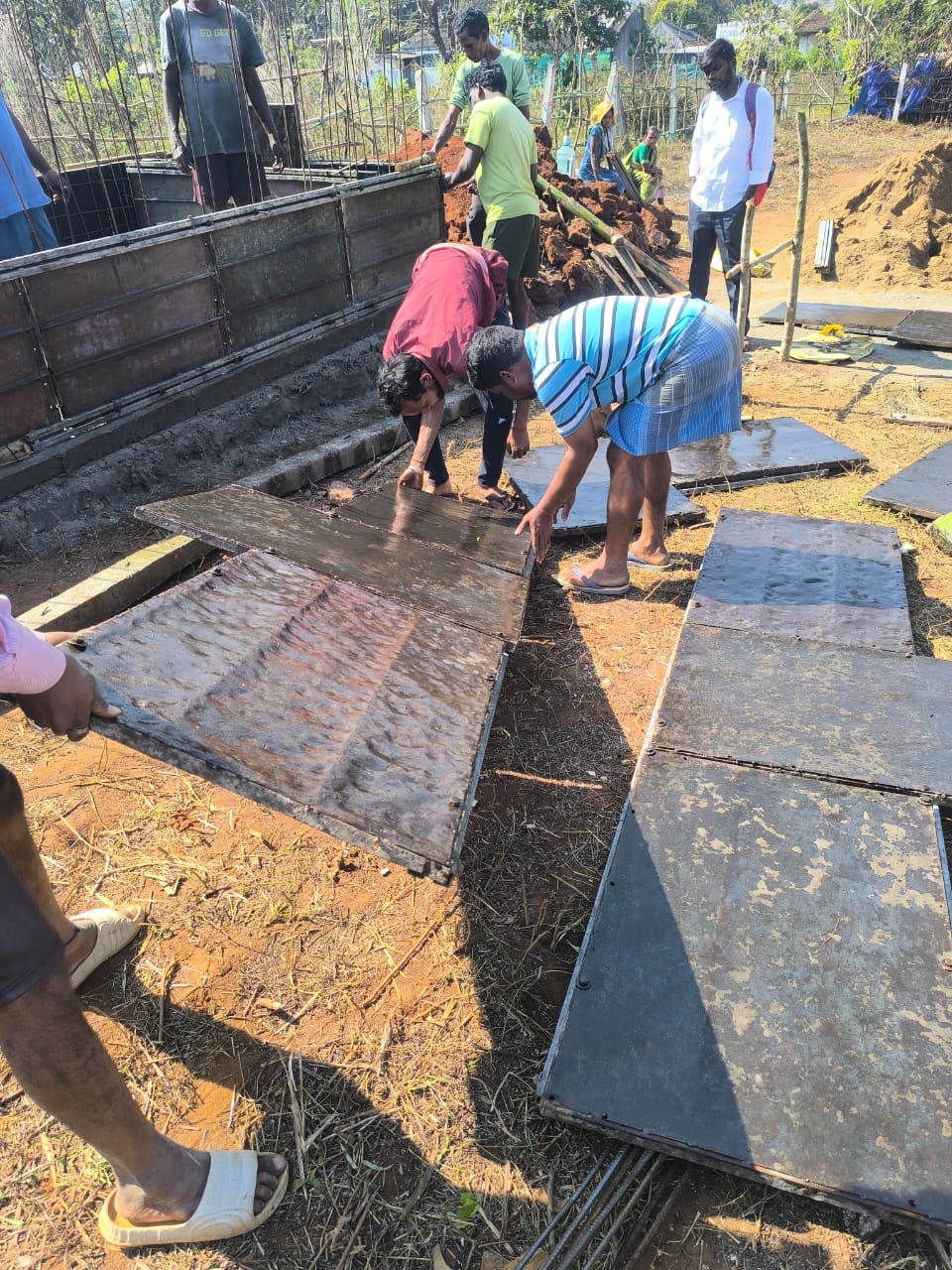 GFWSS & Sump with Gravity construction on 30-12-2025.