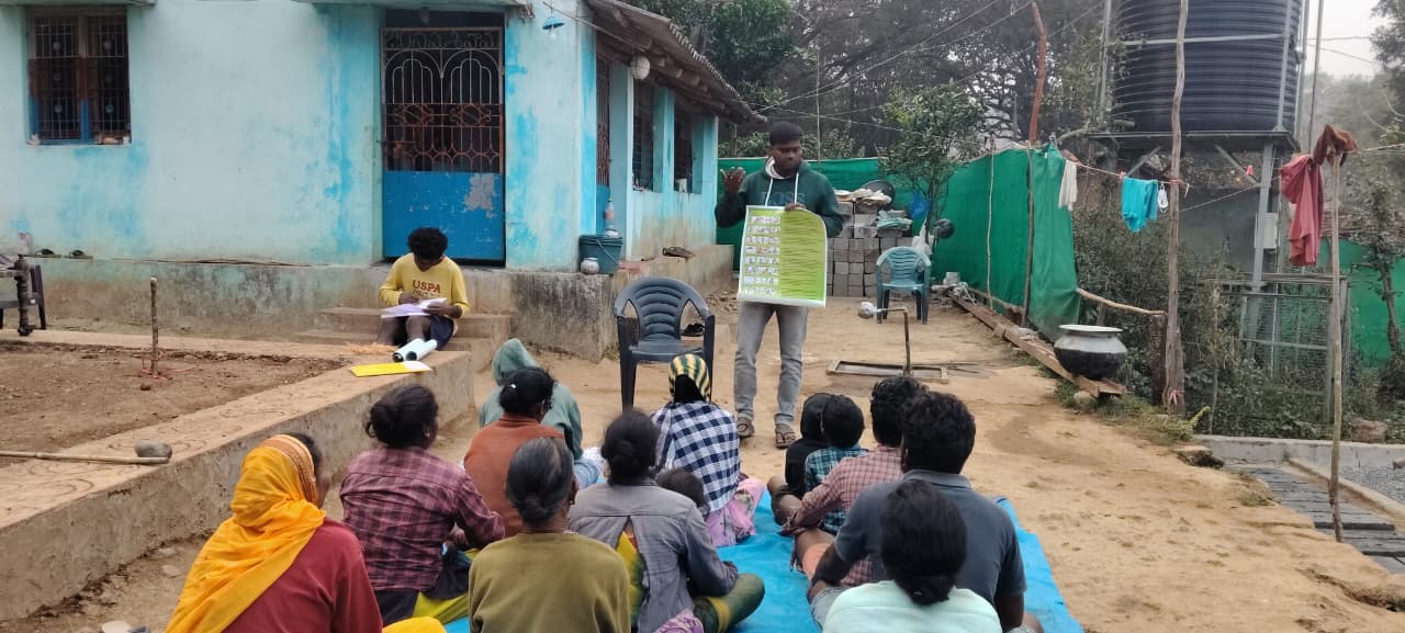 Promotion of WASH training on 05-01-2025.